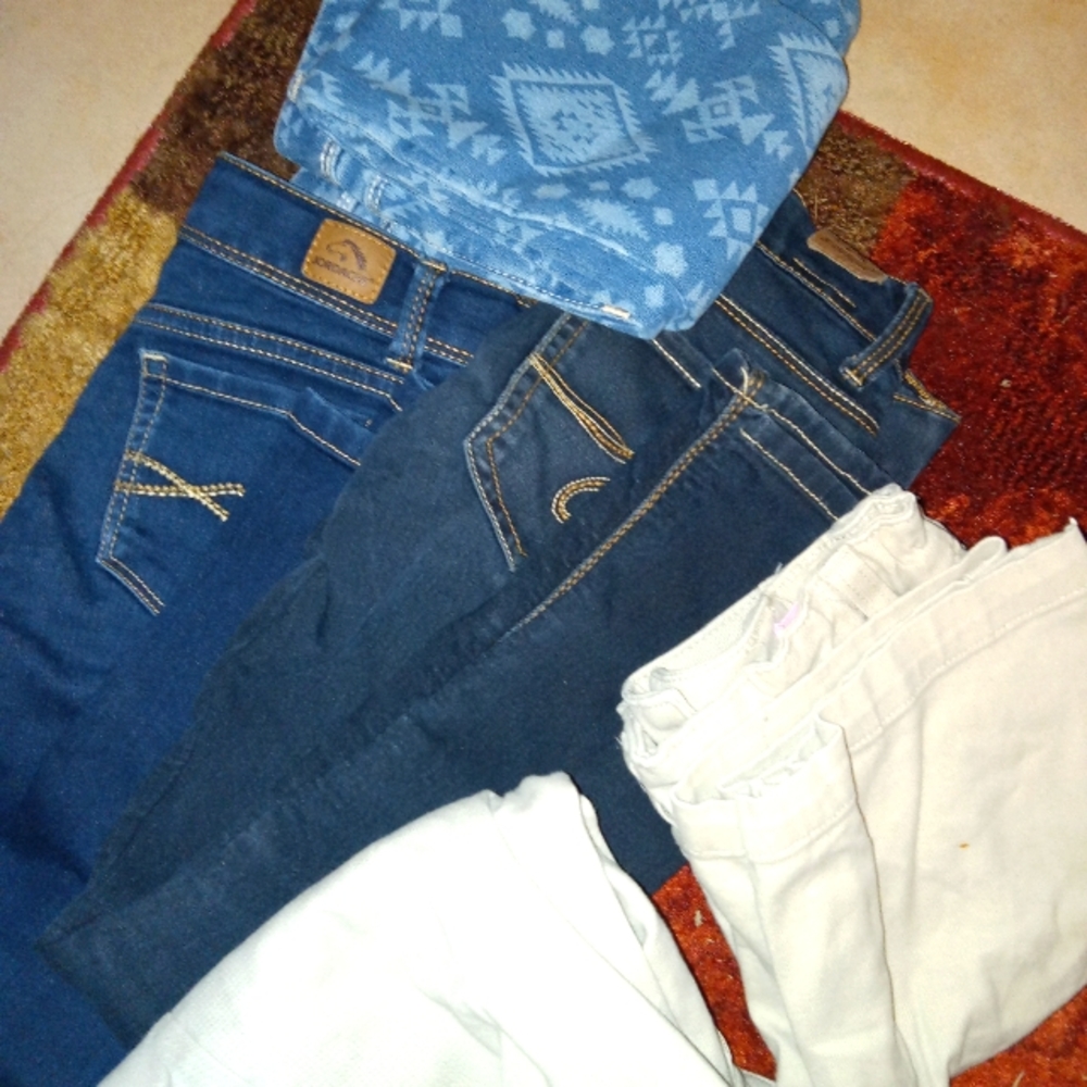 3 girls pants & 2 shorts / $15 for all